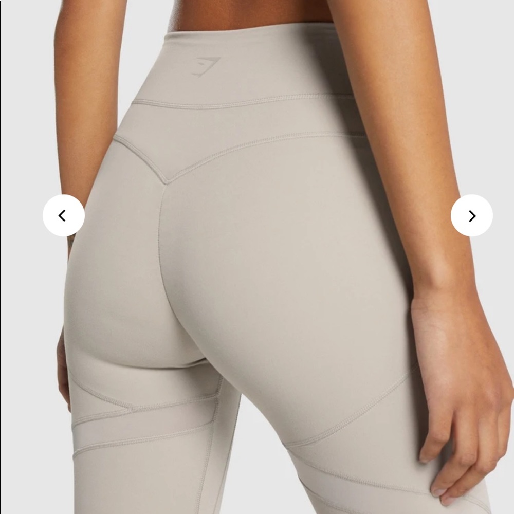 NEW WHITNEY SIMMONS X GYMSHARK Mesh Leggings in MINK